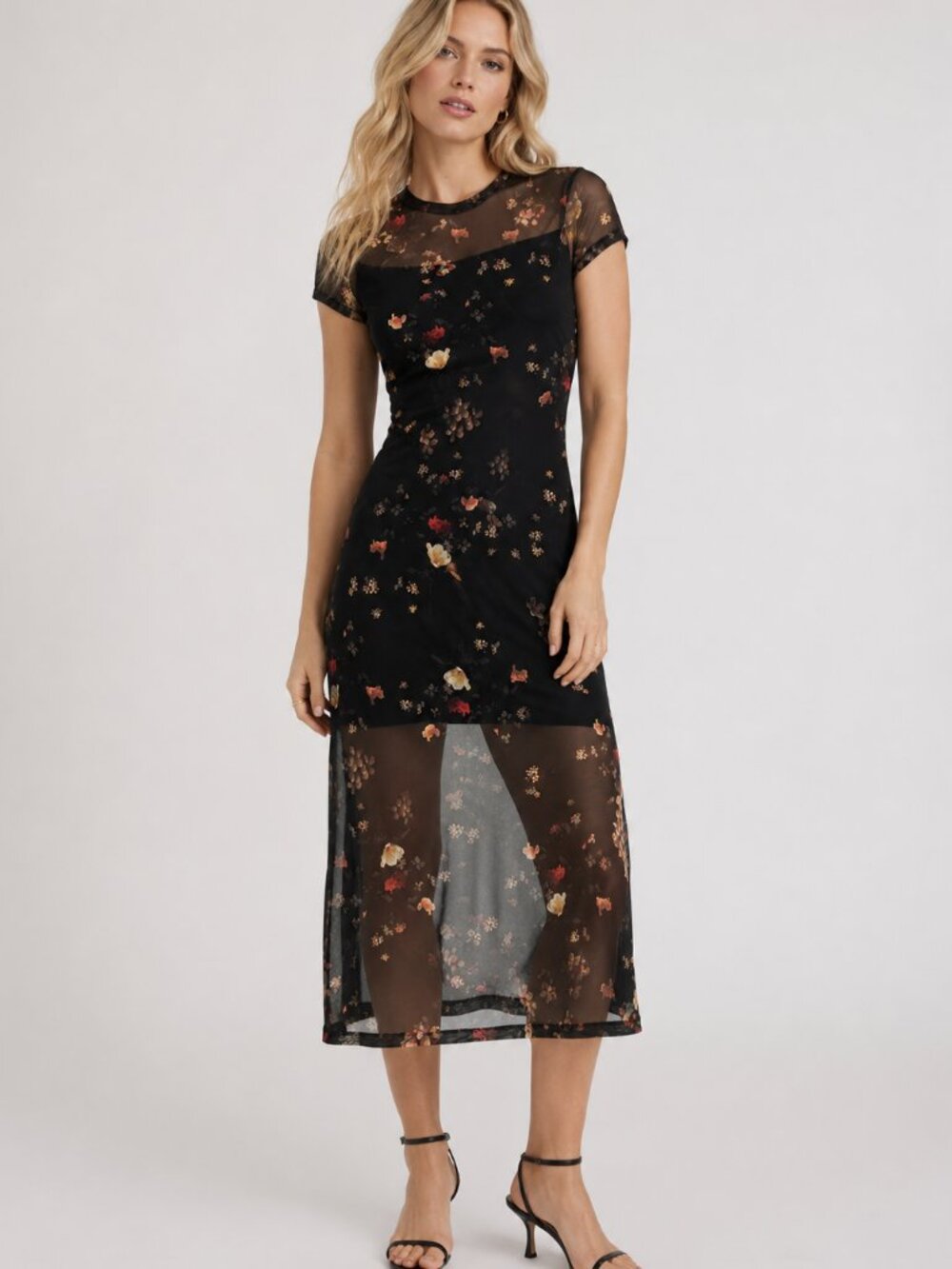 ALLSAINTS Hanna Kora Midi Dress